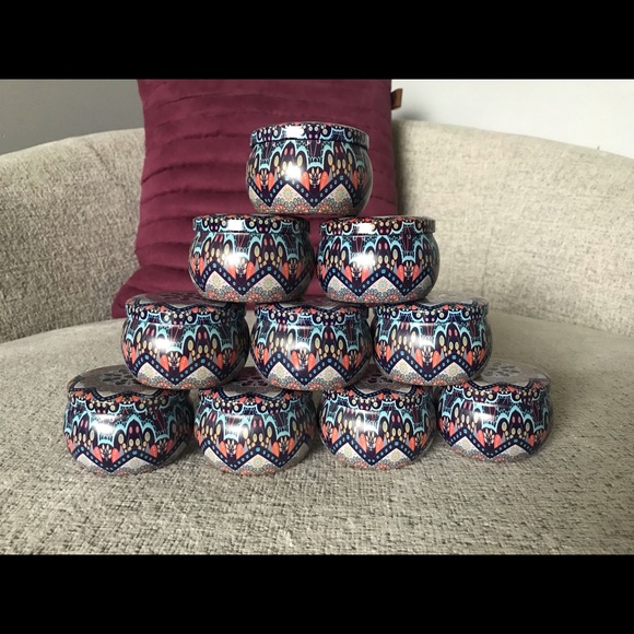 Decorative tin container - Picture 7 of 8